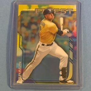 Ryan Braun #37 2014 Topps Finest Baseball Trading Card